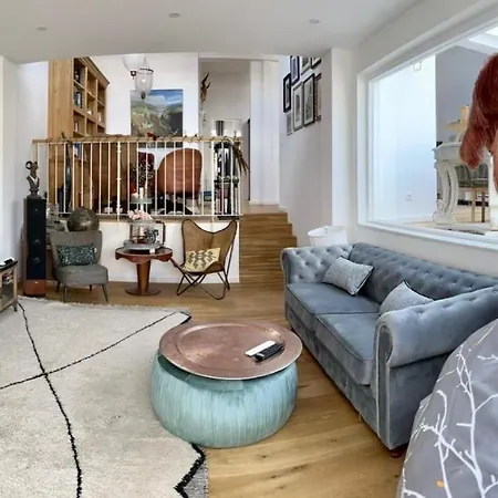 Kreuzberger Szene Penthouse Lägenhet