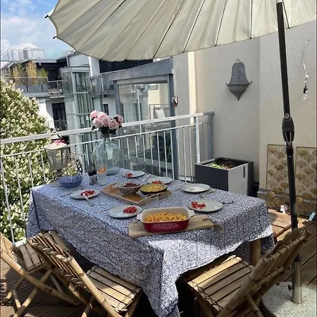 Kreuzberger Szene Penthouse * Berlino